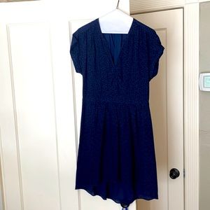 100% silk madewell dress size 8